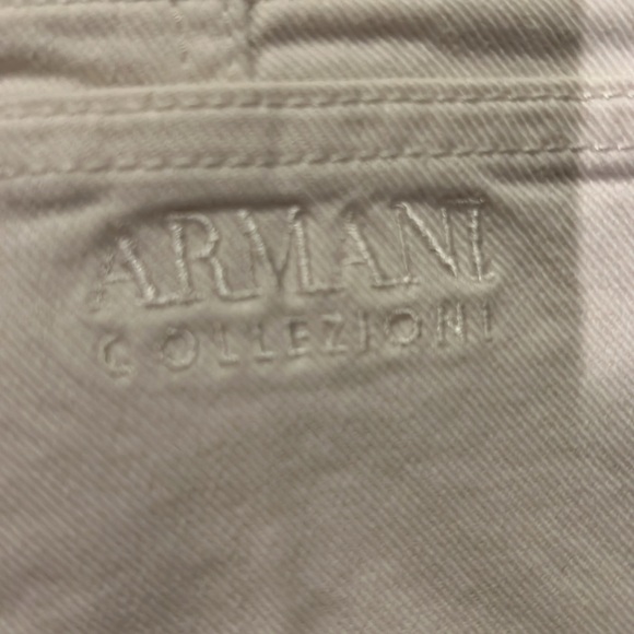Armani white jean size 10 - Picture 2 of 5